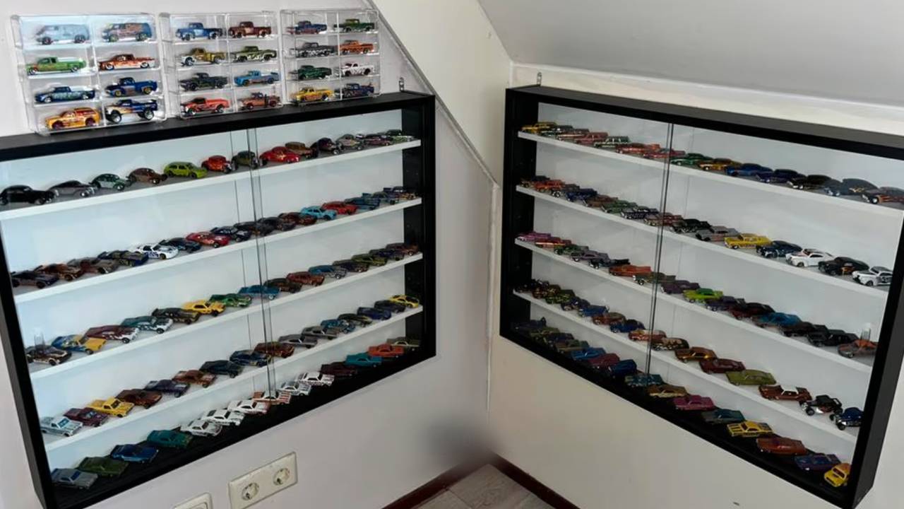 De Hot Wheels-collectie van Thijs.