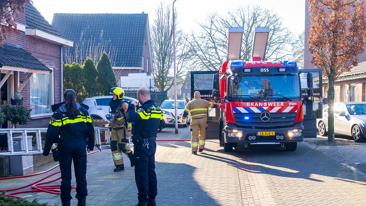 De brandweer stond eerst bij het verkeerde adres (foto: SQ Vision/Gabor Heeres).