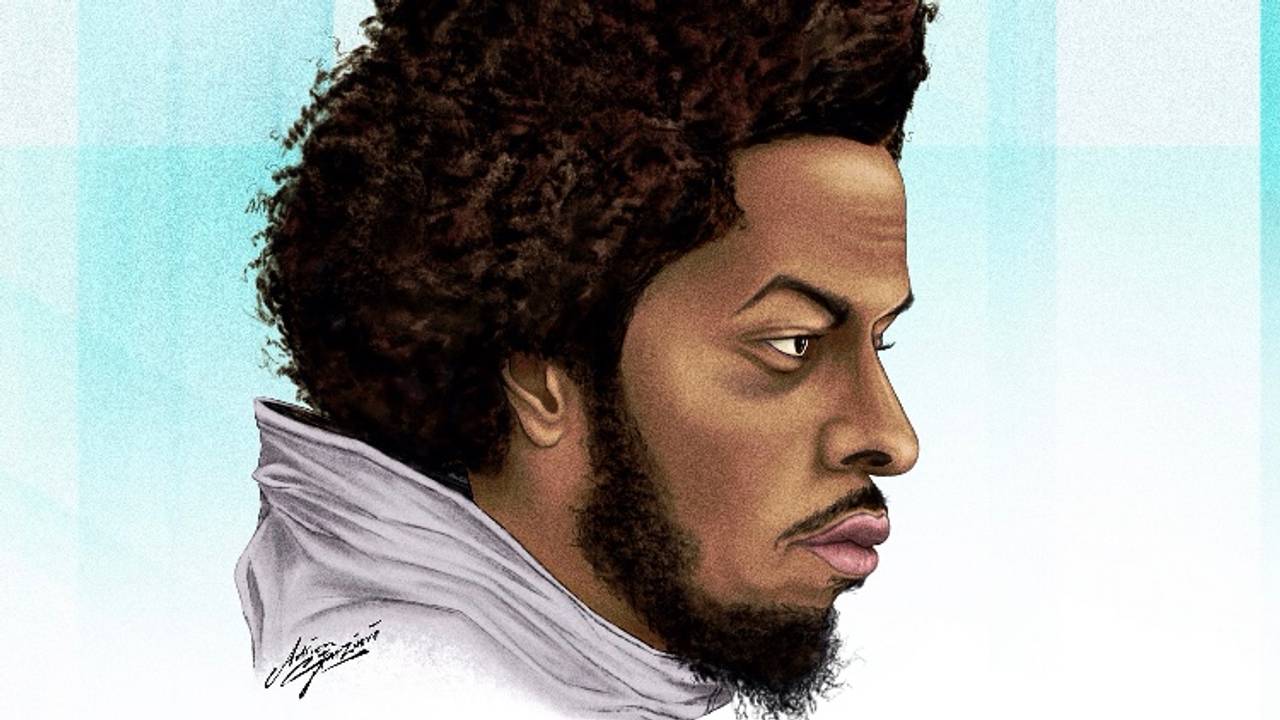 Michael H. dinsdag in de rechtbank (tekening: Adrien Stanziani).