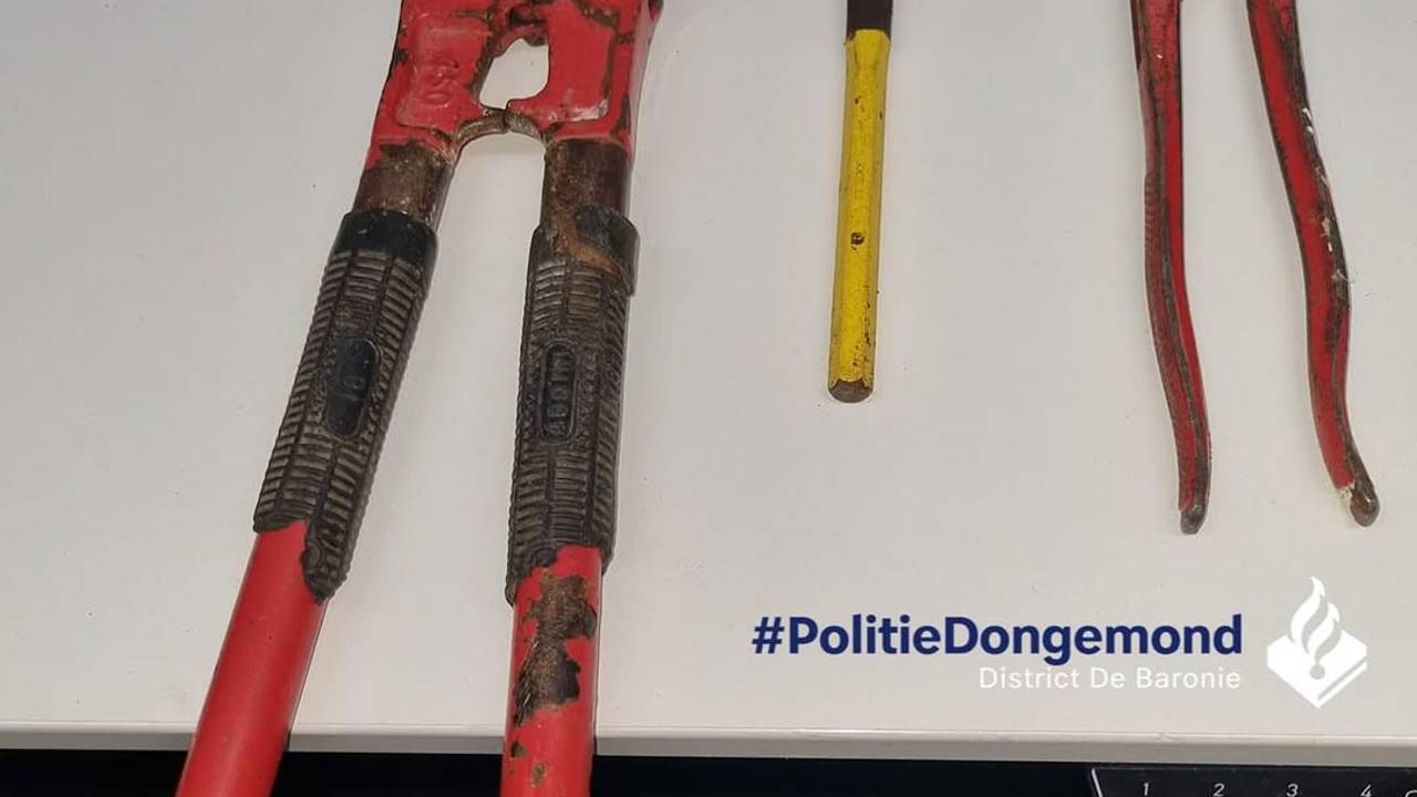 De mannen waren bekend bij de politie voor diefstal (foto: Politie Dongemond).