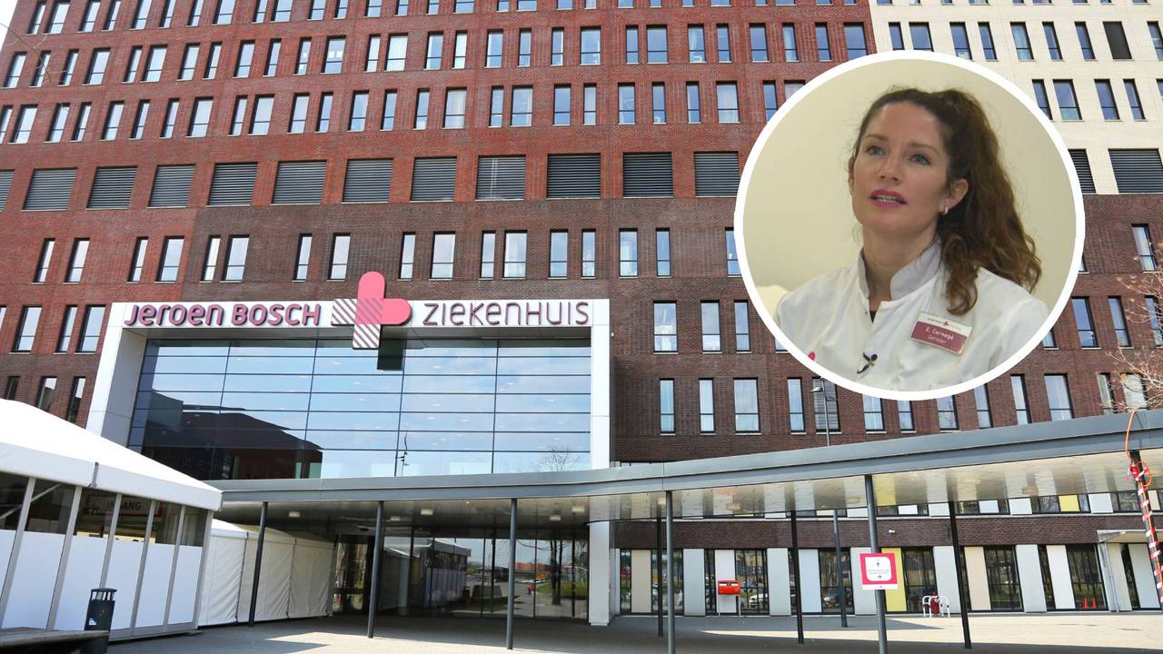 In het Jeroen Bosch Ziekenhuis raakt de geriatrie-afdeling vol door de griepepidemie.