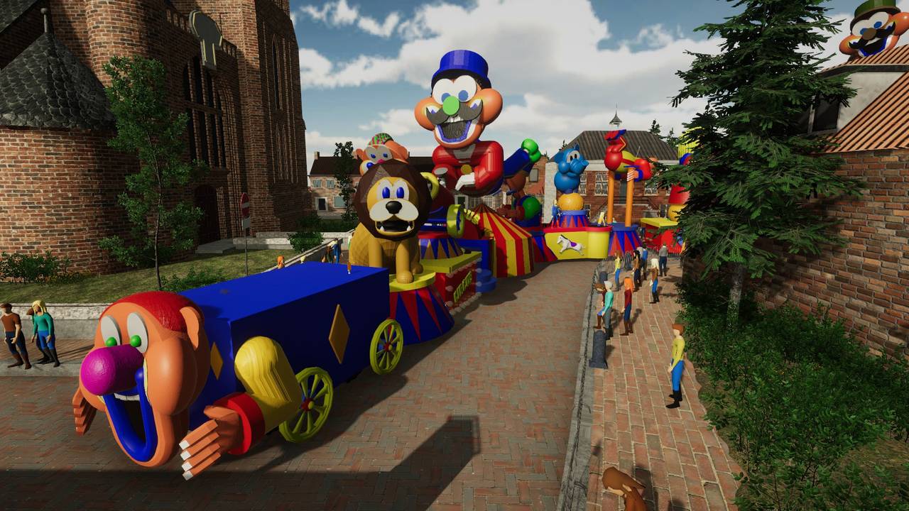 Deze prachtige wagen kun je maken in het spel (beeld: Jeffrey van der Wal).