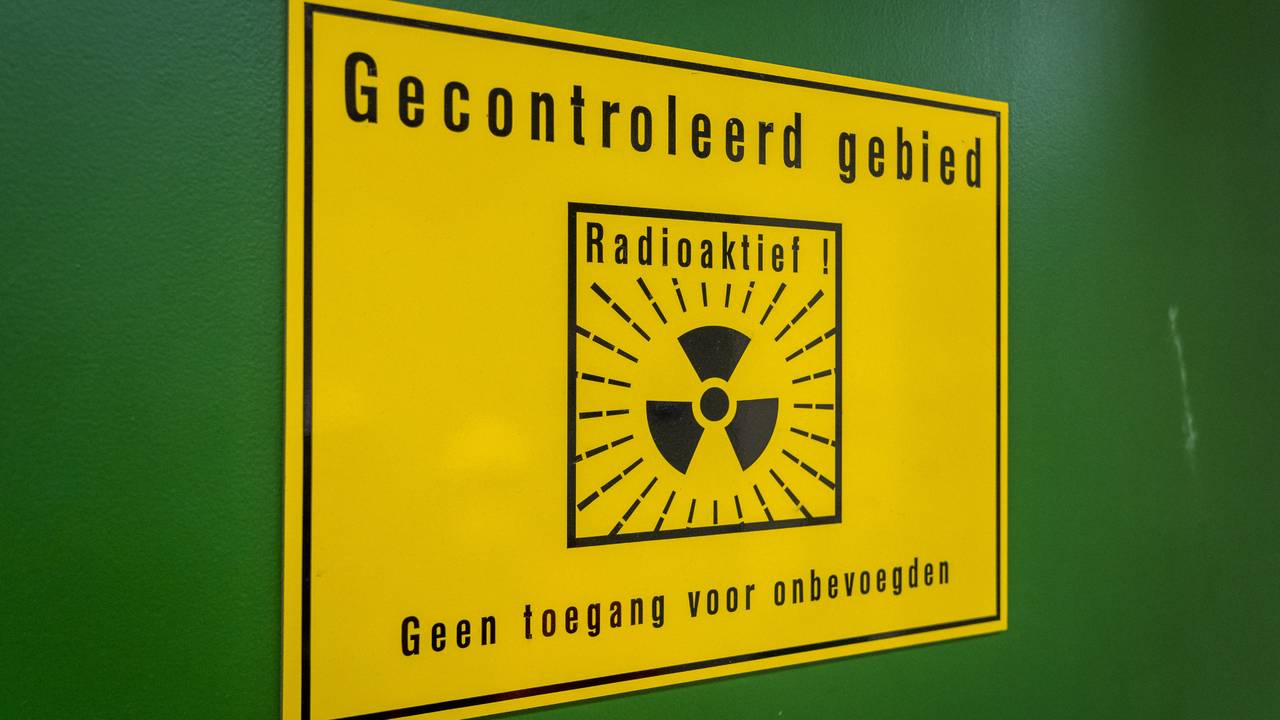 Waarschuwing in een kerncentrale (archieffoto).