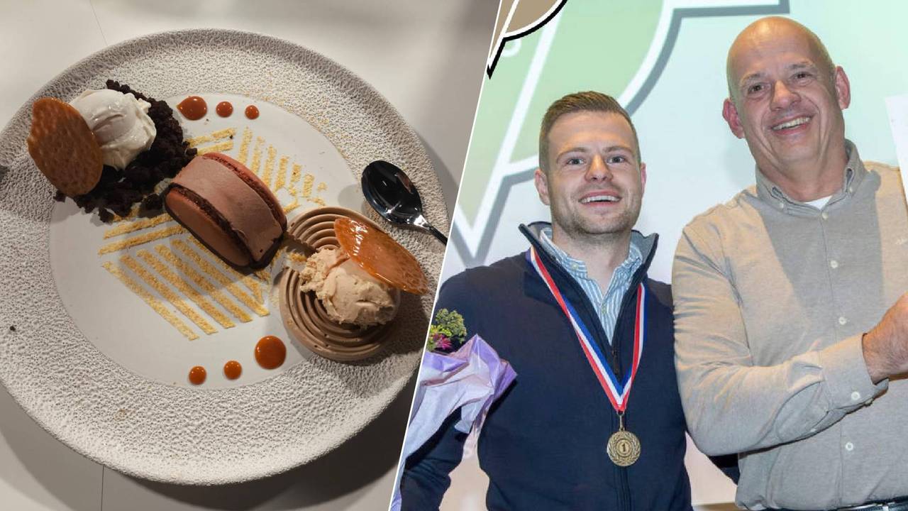 De mooiste ijscreatie komt van ijssalon Bastani (foto rechts: Facebook IJssalon Bastani).