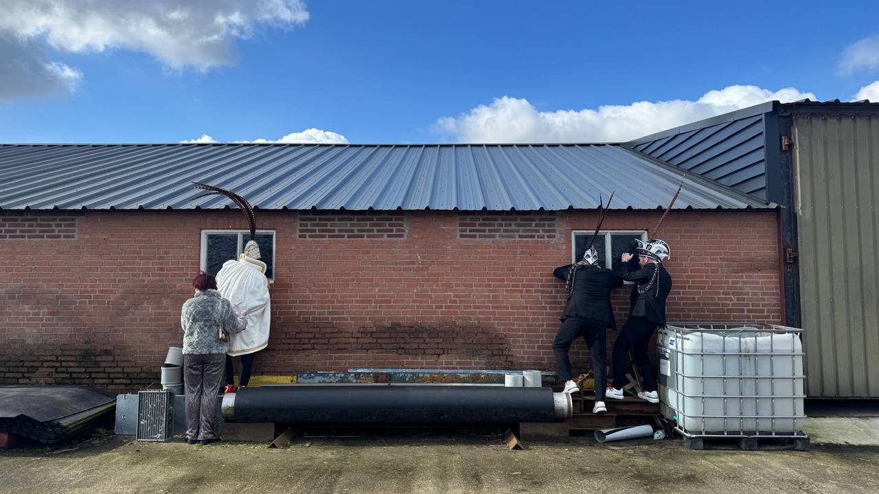 Staat ie misschien hier? (foto: prins Luuk).