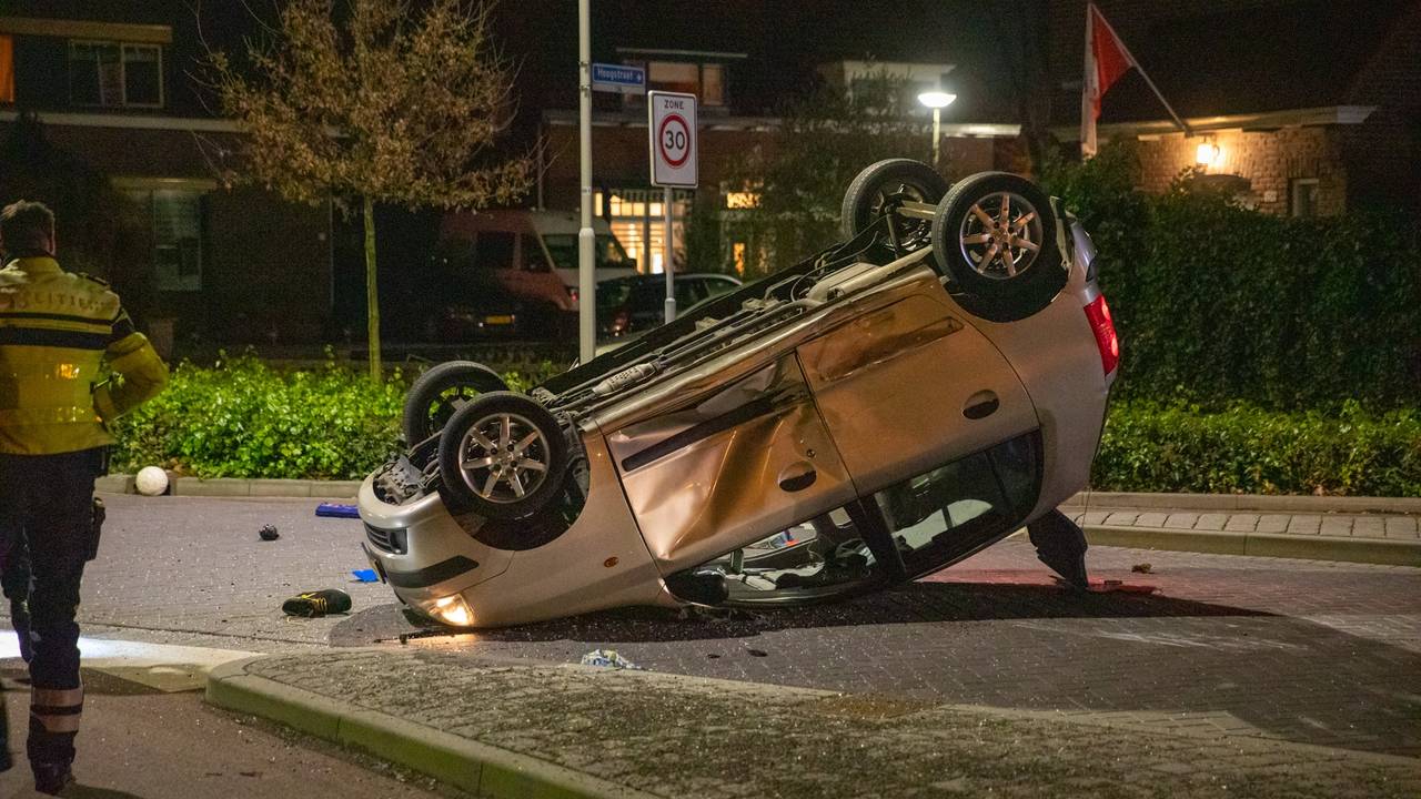 Niemand raakte gewond bij de botsing (oto: SQ Vision/Christian Traets).