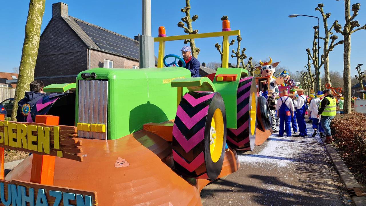 Het is de 35ste optocht in Hapert (foto: Tom Berkers).