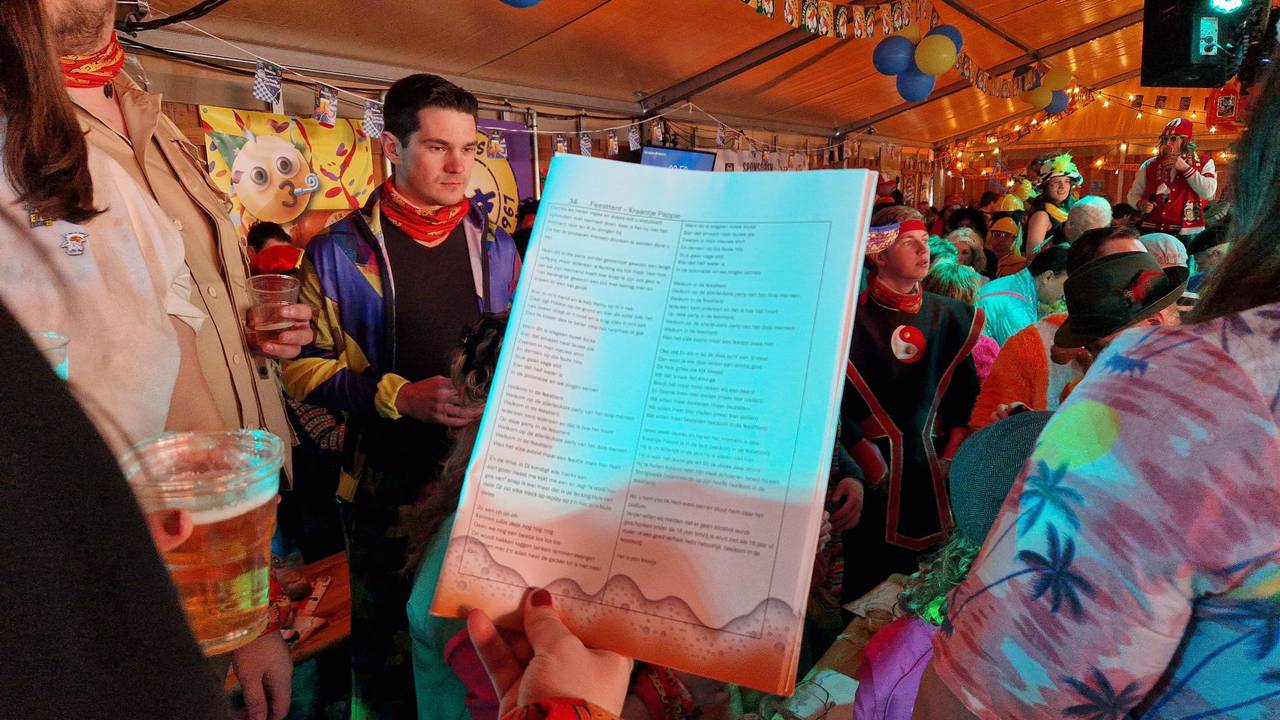 Meezingen geblazen!!! (foto: Tom Berkers).