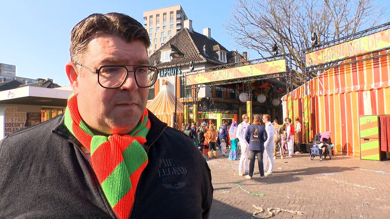 Alex Boonmann van de horecavereniging Piusplein/Paleisring (foto: Omroep Brabant)