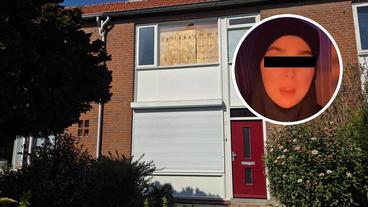 Het huis van de opgepakte influencer Asil (foto: Noël van Hooft).