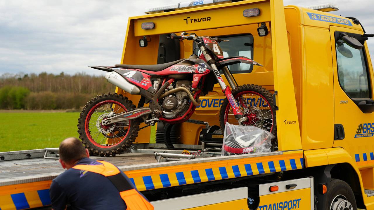 Man overleden bij crosswedstrijd (Foto: persbureau Heitink)