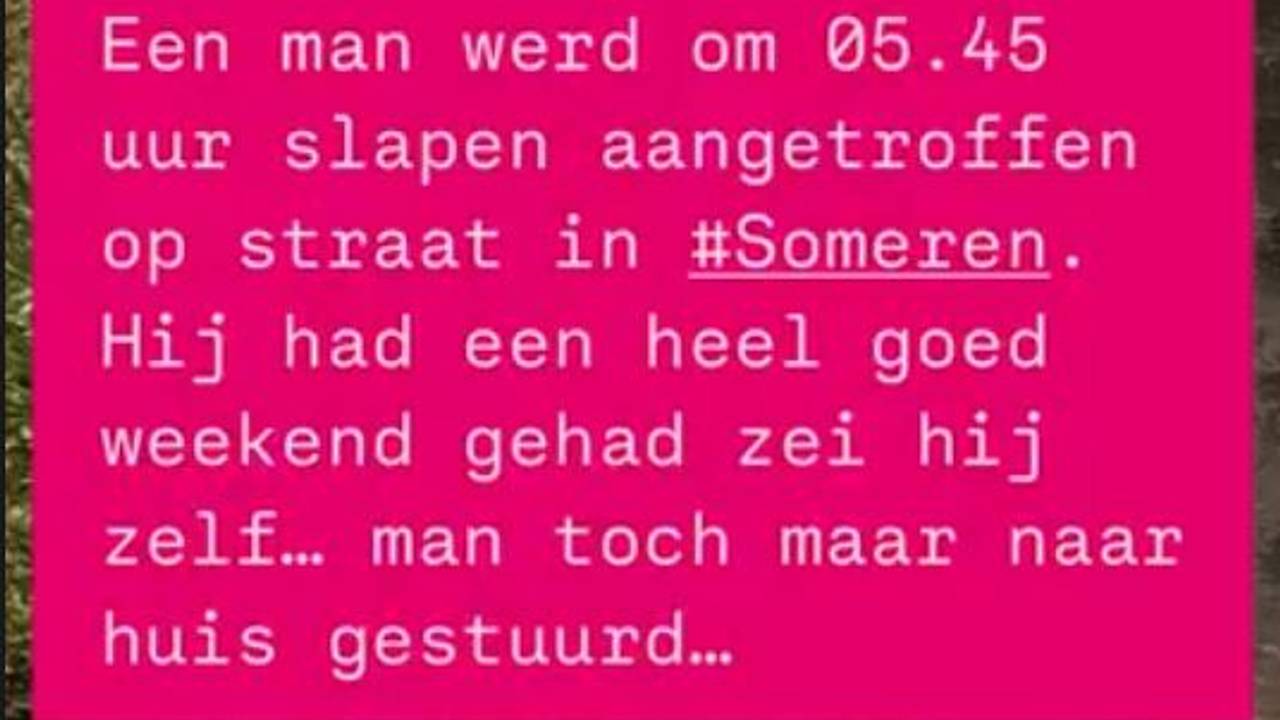 Foto: Instagram politie Frans.