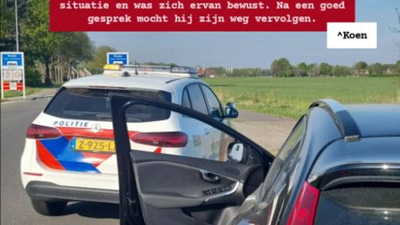 Foto: Instagram politie Langstraat.
