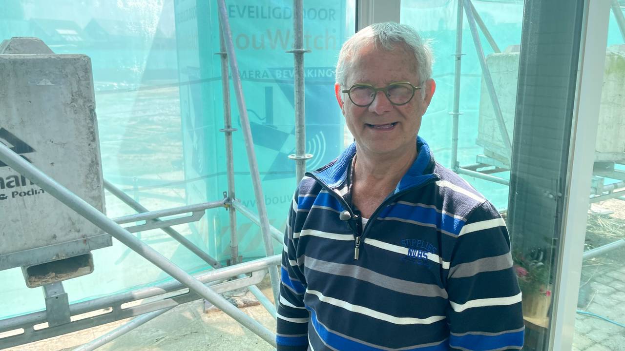 Het uitzicht van Ad Donkers de komende zomer (Foto: Alice van der Plas)