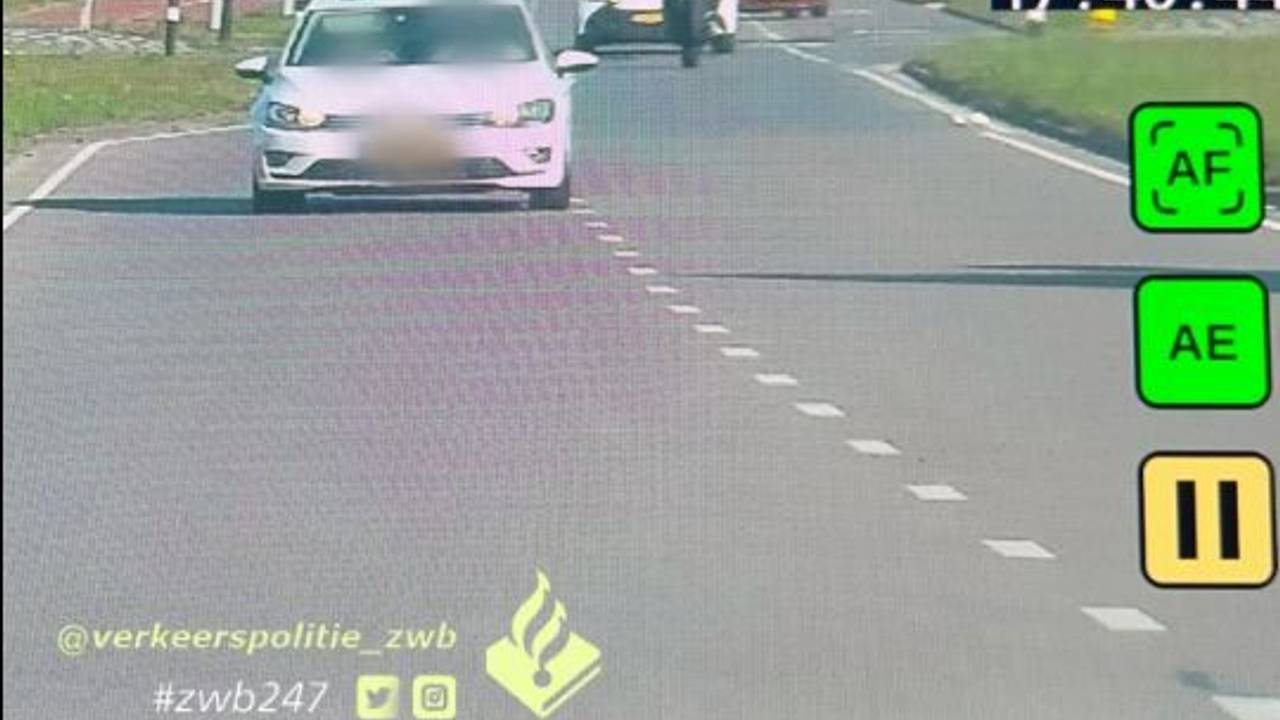 Foto: Instagram verkeerspolitie Zeeland-West-Brabant.