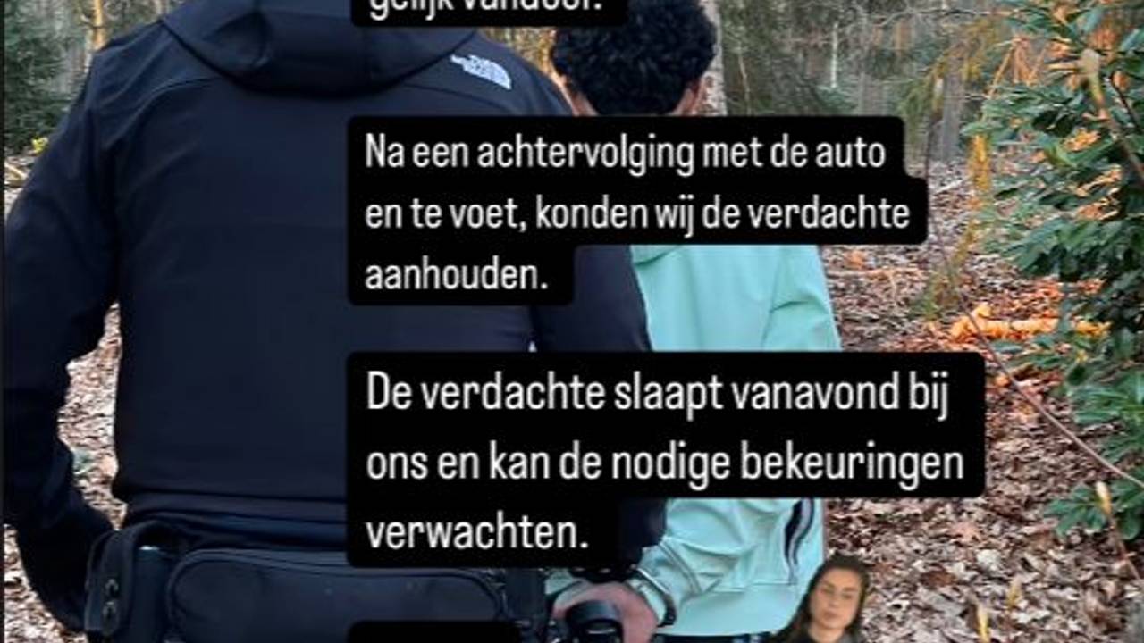 Foto: Instagram politie Leijdal.