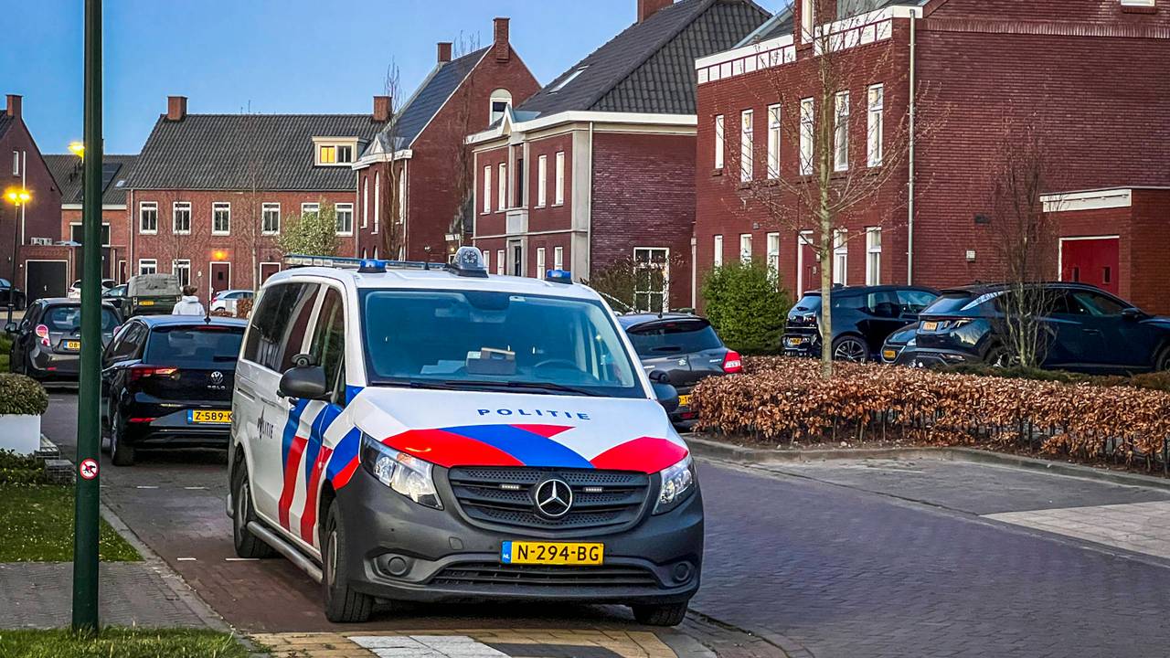 Een verwarde man stichtte brand in een huis (foto: Persbureau Heitink).