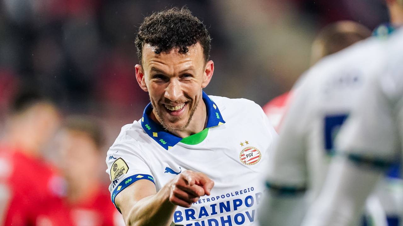 Ivan Perisic tijdens de laatste wedstrijd tegen FC Twente.