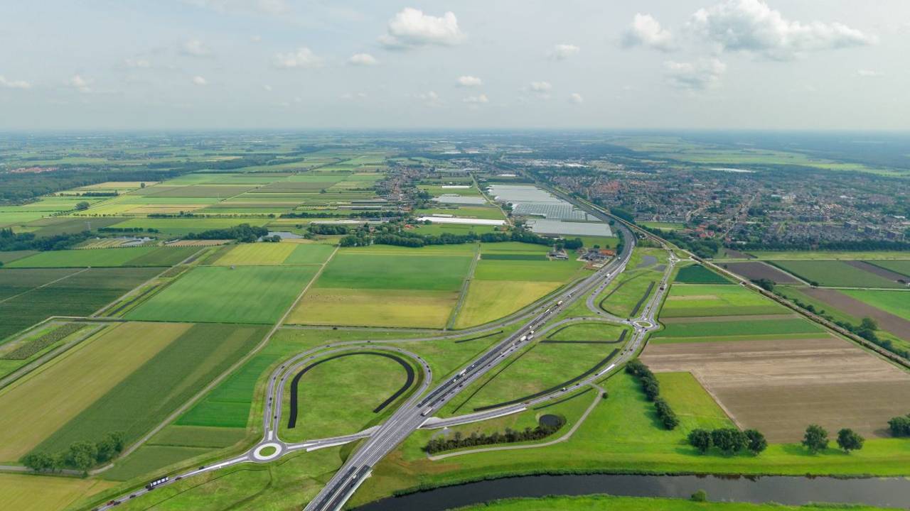 Het gebied rond de A59 (Foto: Provincie Noord-Brabant)
