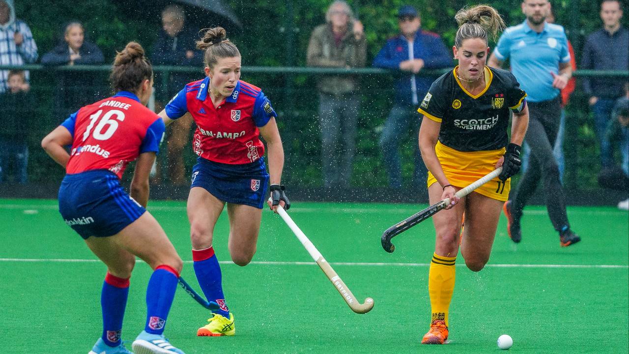 Pien Sanders zette Den Bosch op voorsprong (foto: Orange Pictures).