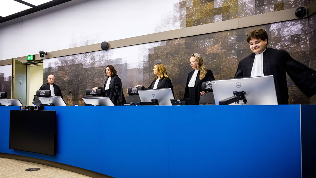 De rechtbank in de PI Vught is geopend. (Foto: ANP)