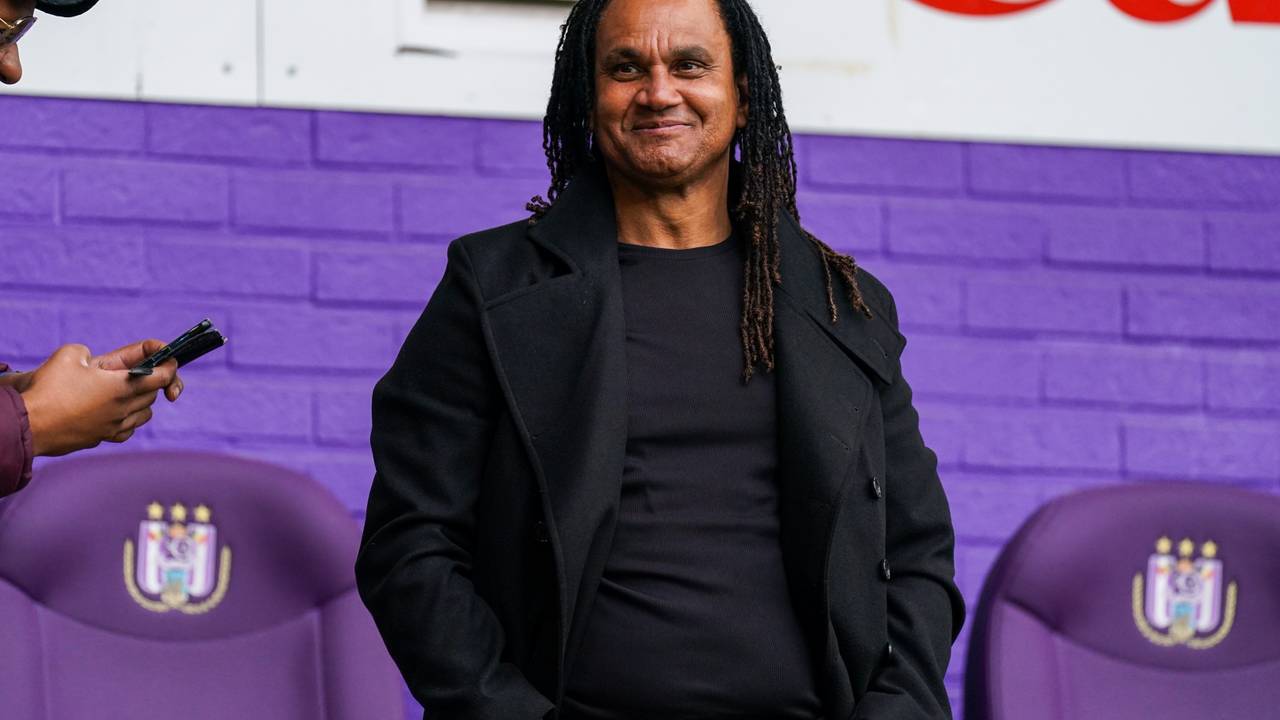 Jeffrey Lang tijdens een wedstrijd van Noa bij Club Brugge (foto: Orange Pictures).