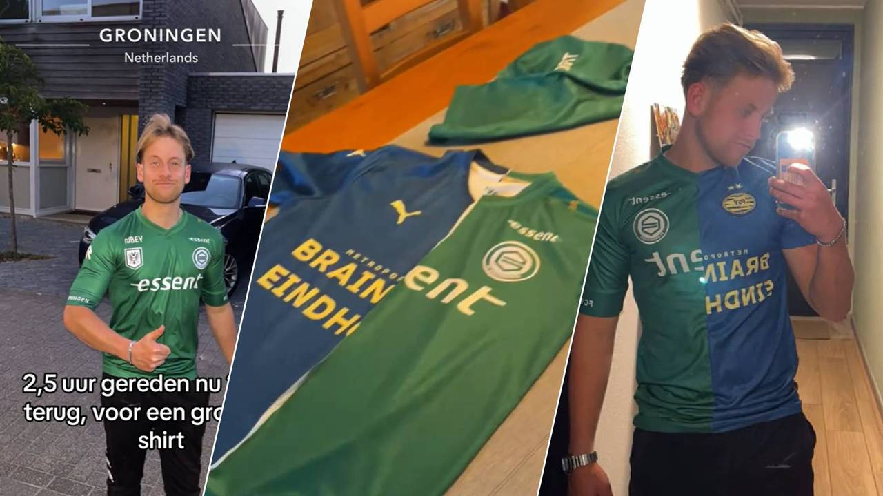 Joris ging naar Groningen (Foto: Joris Pijnenburg/ TikTok.)