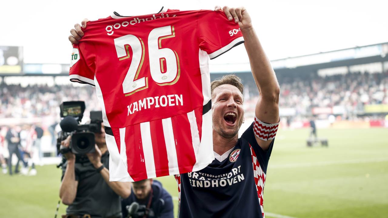 Luuk de Jong is weer kampioen. (Foto: ANP)