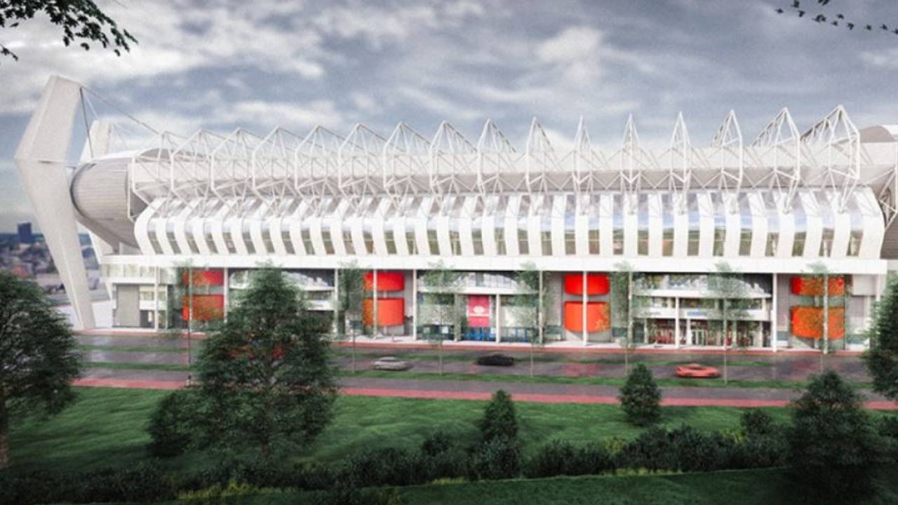 De vernieuwde noordpromenade (foto: A&E Architecten/PSV).