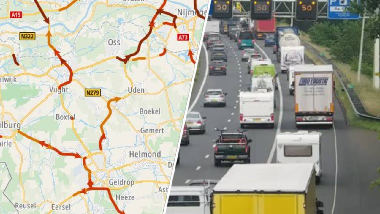 Foto's: ANWB/Rijkswaterstaat.