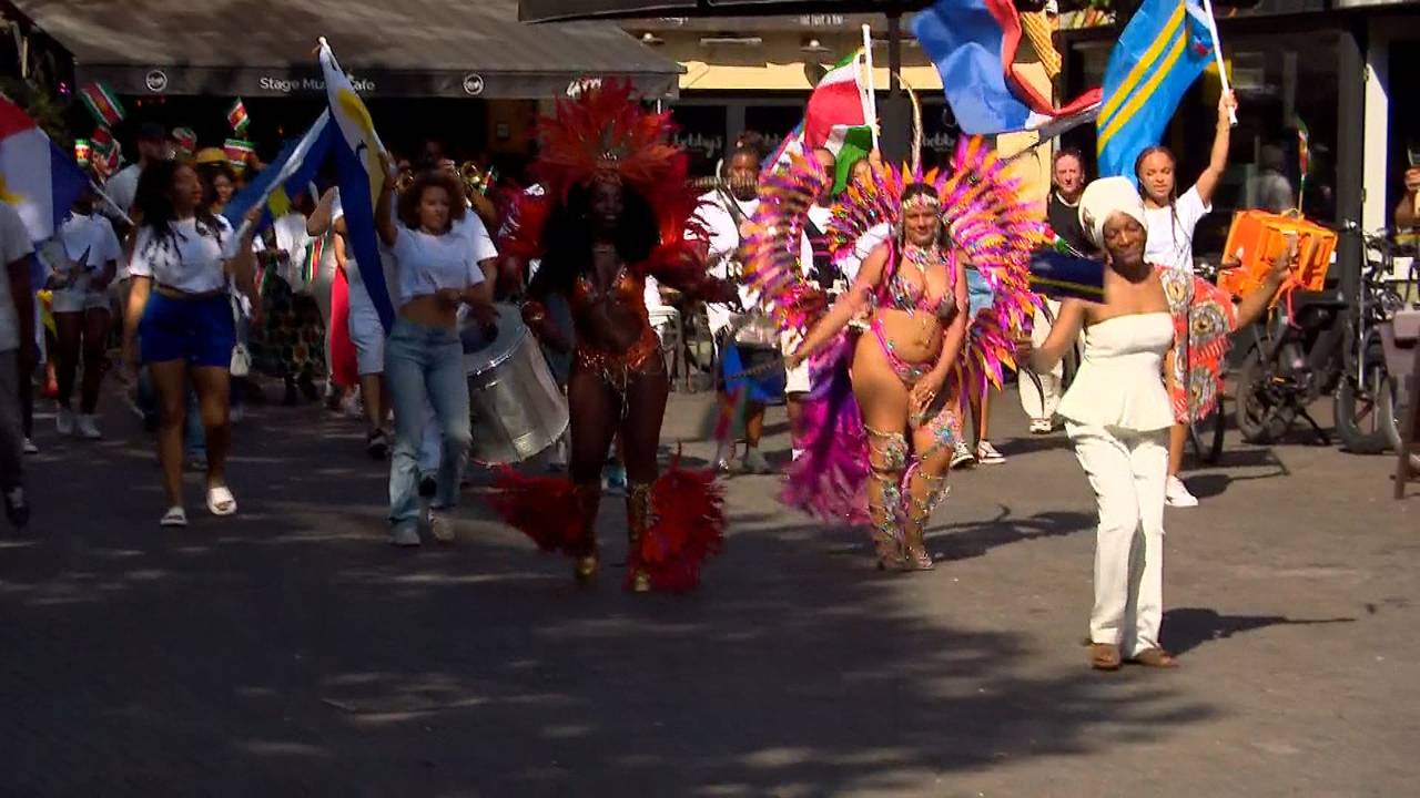 Zo werd Keti Koti gevierd in Eindhoven (foto: Omroep Brabant).