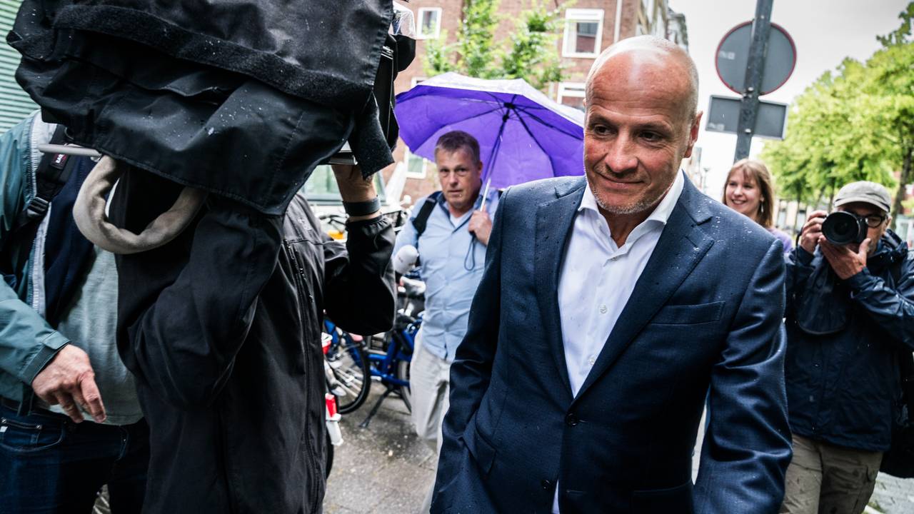 Frits van Eerd op de eerste zittingsdag 24 juni 2025 (Foto: ANP)