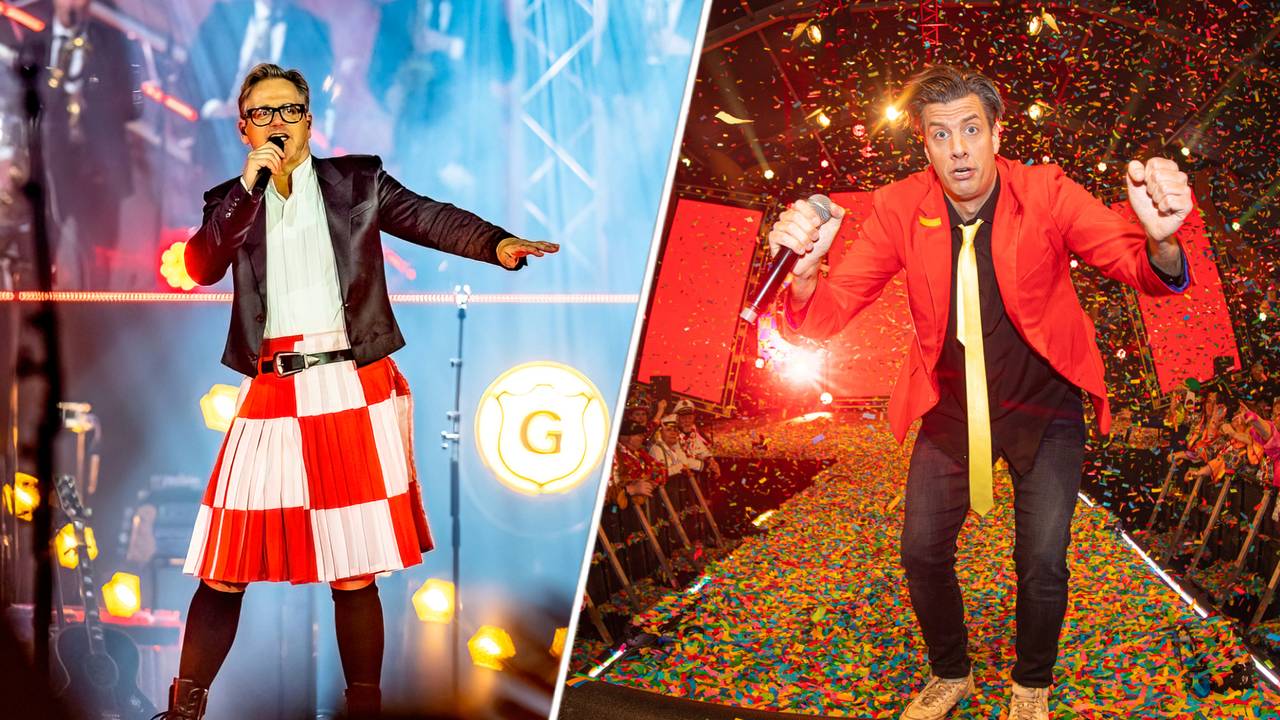 Blijft Guus Meeuwis op de troon of wordt hij daar na jaren vanaf gestoten? (foto's: Marcel van Dorst/Leon van der Spank).