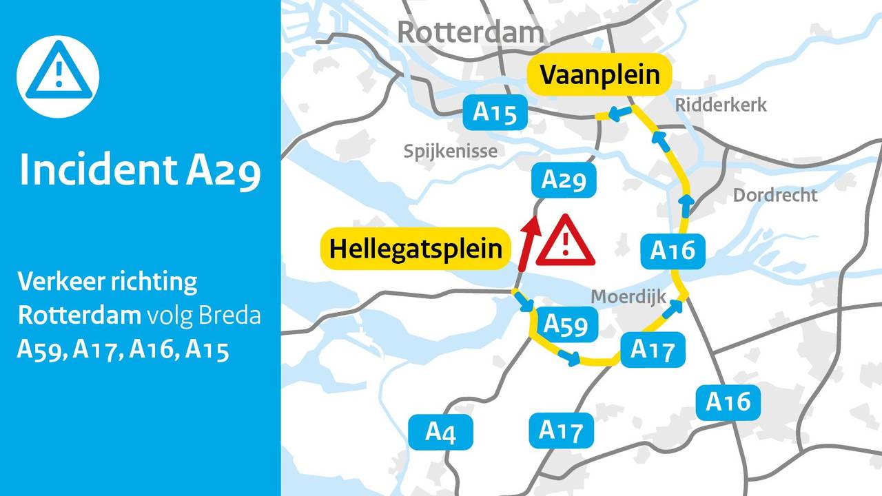 Afbeelding: X/Rijkswaterstaat Verkeersinformatie.