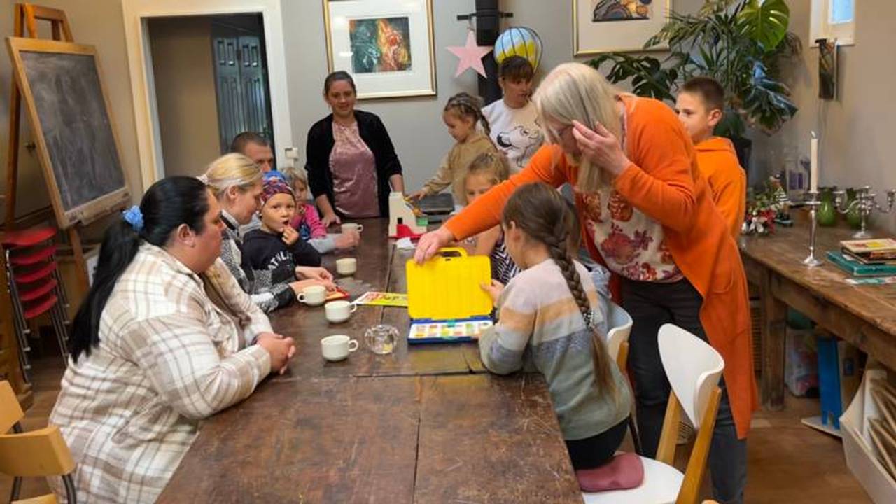 De opvang van Oekraïense vluchtelingen bij Leon Bronckers en Deborah van der Meere in Dongen
