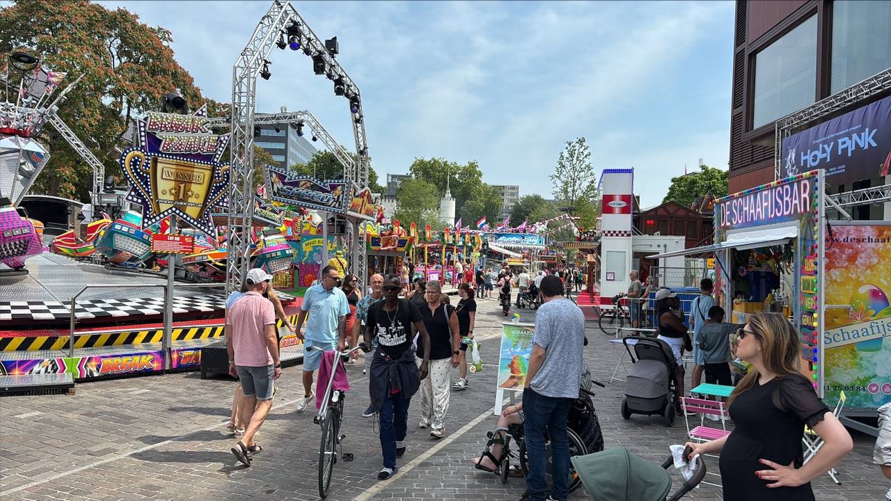 De Tilburgse Kermis stroomt weer langzaam vol (foto: Omroep Brabant).