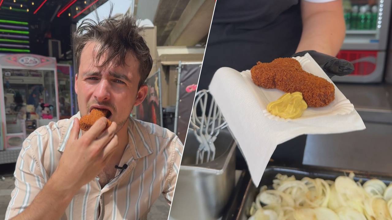 Thijs en Manon namen de proef op de som of de 'perlut' de hype waard is (beeld: Omroep Brabant).