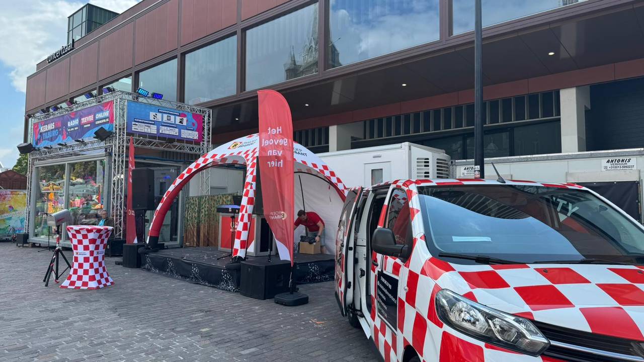 Hokeeeeej let's go naar het Brabantse Buske (foto: Omroep Brabant).