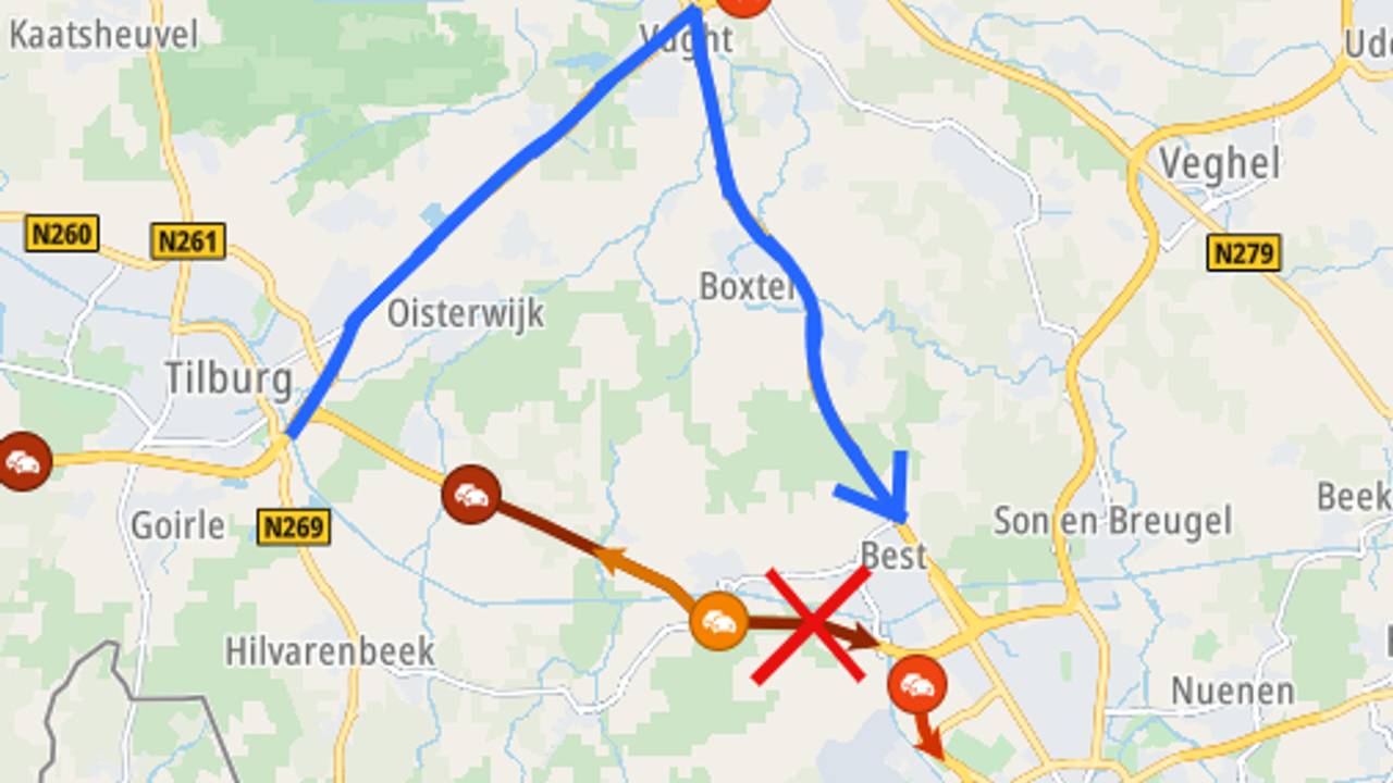 Foto: ANWB Verkeersinformatie
