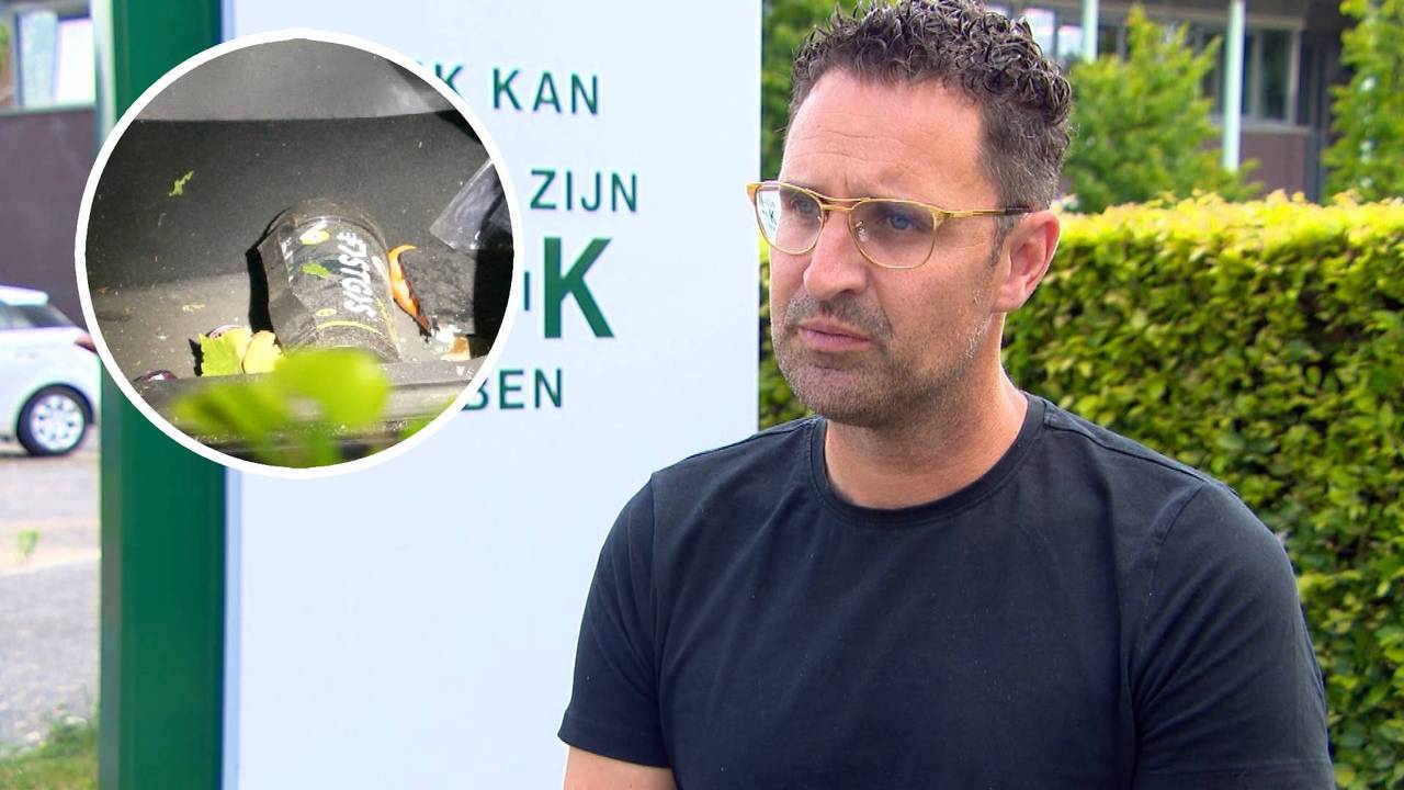 Alex van Dongen vertelt over de risico's van lachgas achter het stuur (foto: Omroep Brabant).