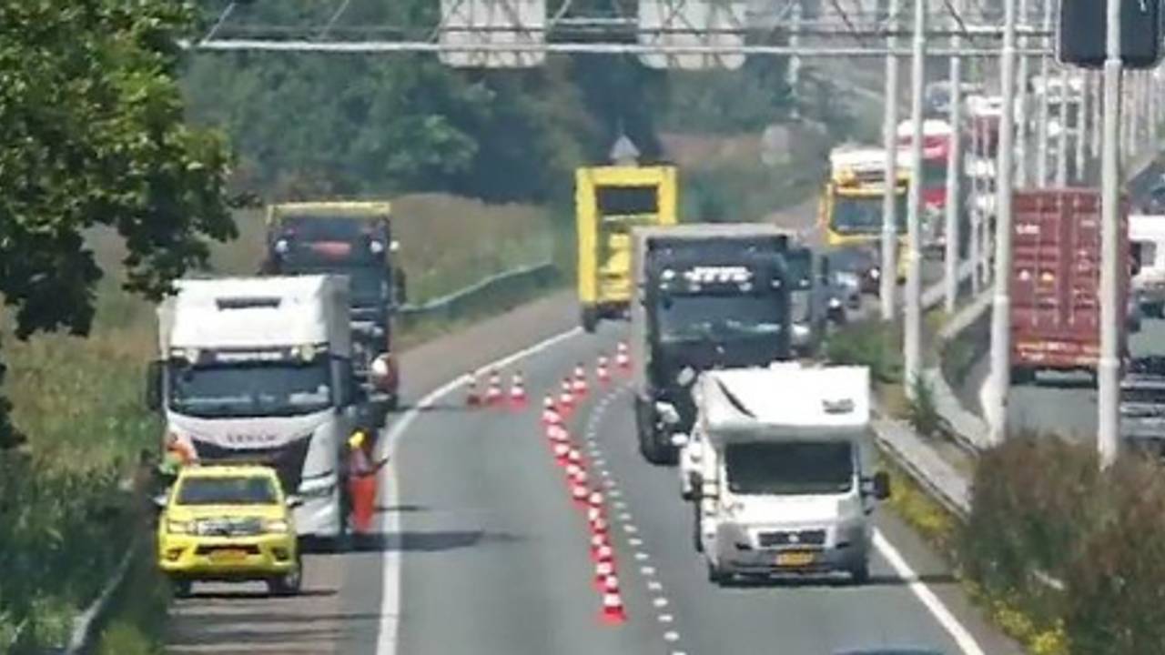 Foto: Rijkswaterstaat Verkeersinformatie/X.