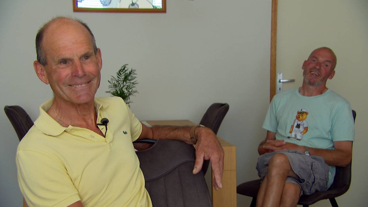 Willy is zorgmentor van Gerold (foto: Omroep Brabant).