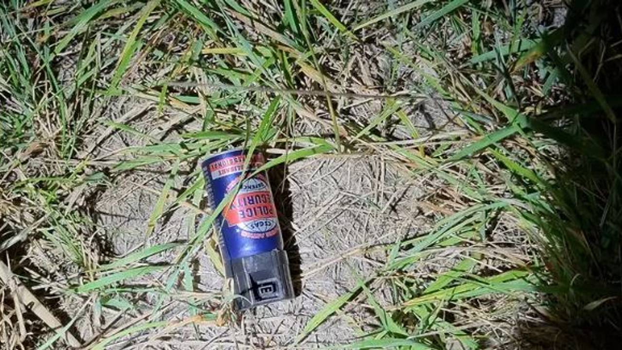 De pepperspray (foto: jeugdagenten_langstraat/Instagram).