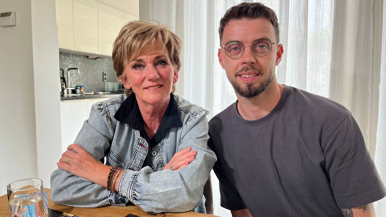 Marjon en Ralf bij Marjon thuis in Tilburg (foto: Floortje Steigenga)