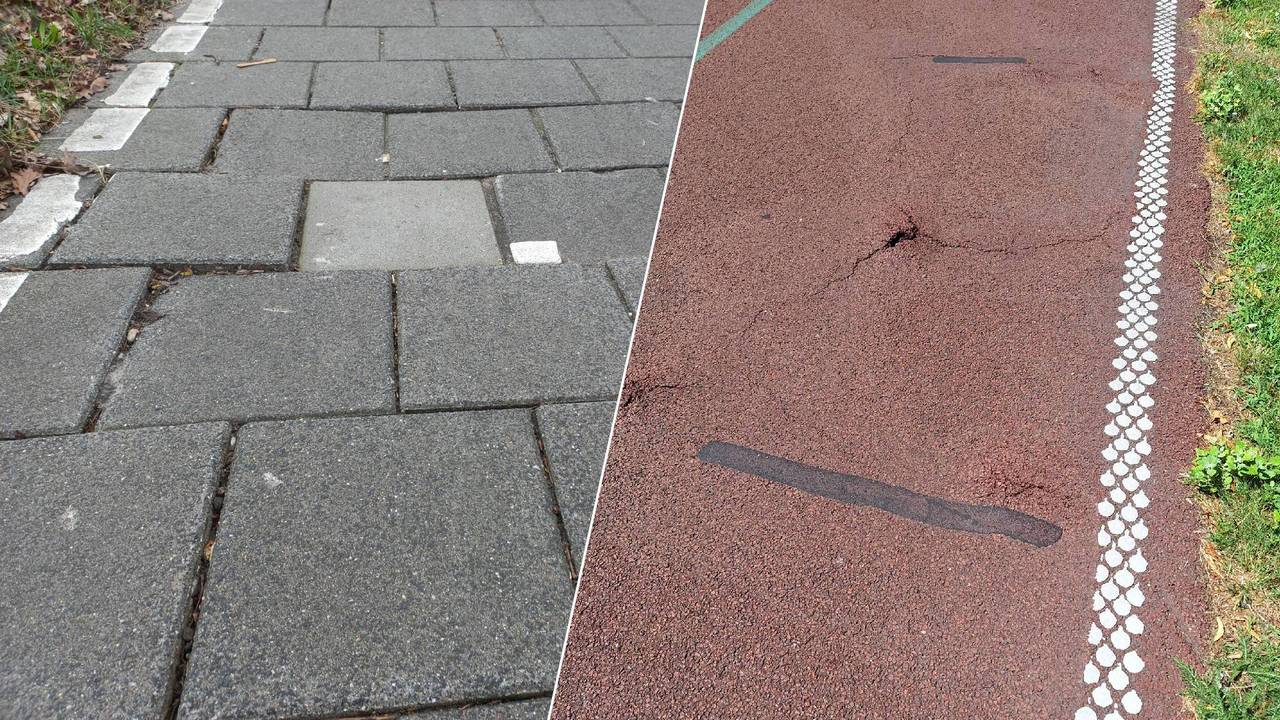 Hobbel de bobbel over Brabantse fietspaden (foto's: Jolanda Kesseler en Eigje van der Mast).