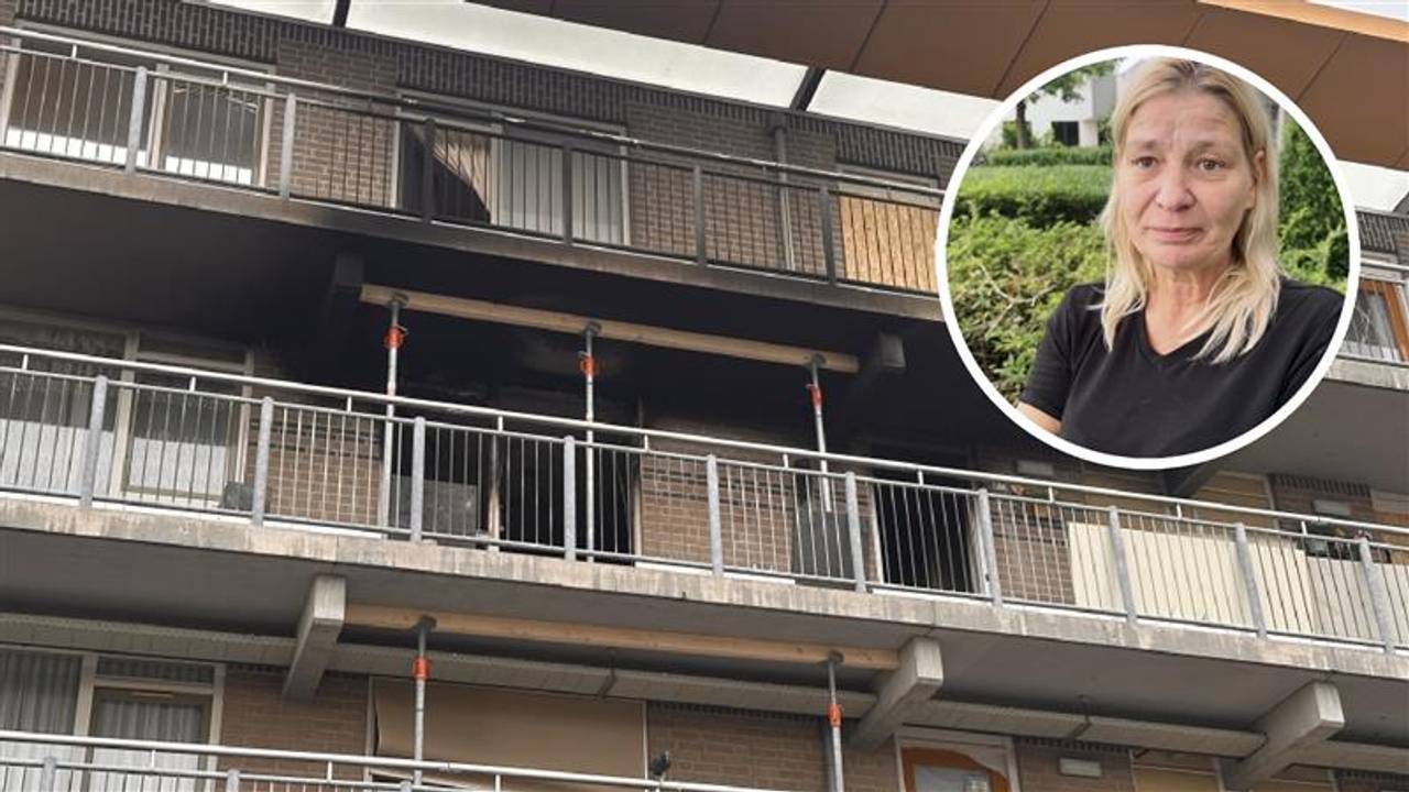 Grote schade na de brand, Angelique kan haar huis nog niet in (Foto: Jan Peels).