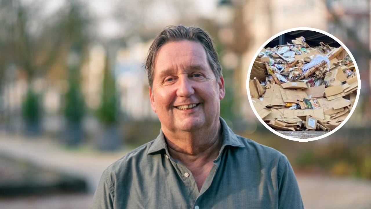 Wethouder Dolf Warris zegt sorry tegen verenigingen (foto: Dtv Nieuws).