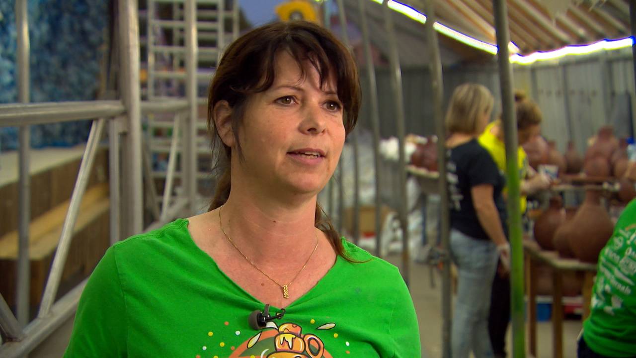 Mieke van der Linden, één van de ontwerpers van De Lambrekvrienden