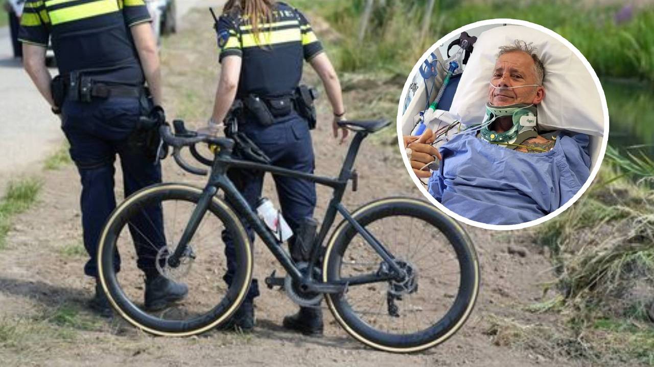 De fiets van Mark (Foto: Erik Haverhals / Persbureau Heitink, rechts: Mark Fooij.)