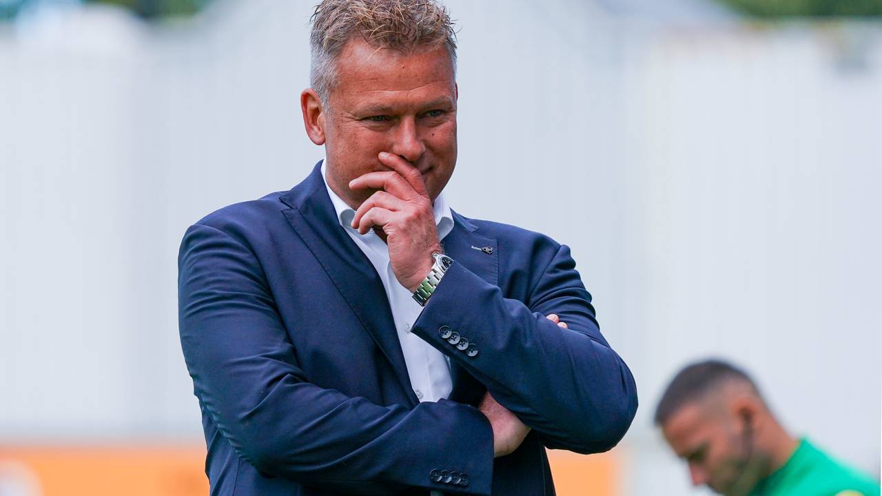 Hans van de Haar tijdens een eerdere wedstrijd (Foto: Orange Pictures.)